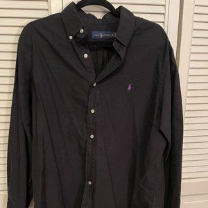 Black Ralph Lauren Polo Button Down